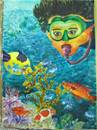 縮圖：此作品獲得新北市南區美展繪畫類第一名