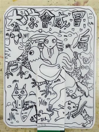 放大圖：